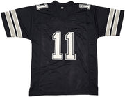 Dallas Cowboys Danny White Autographed Blue Jersey "SB XII Champs" Beckett BAS Witness Stock #260078