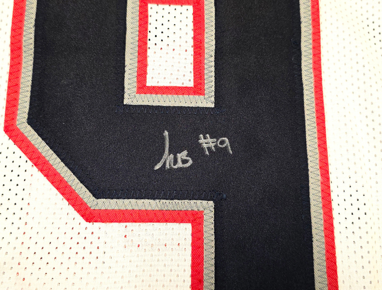 New England Patriots Kayshon Boutte Autographed White Jersey Beckett BAS Witness Stock #261914