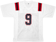 New England Patriots Kayshon Boutte Autographed White Jersey Beckett BAS Witness Stock #261914