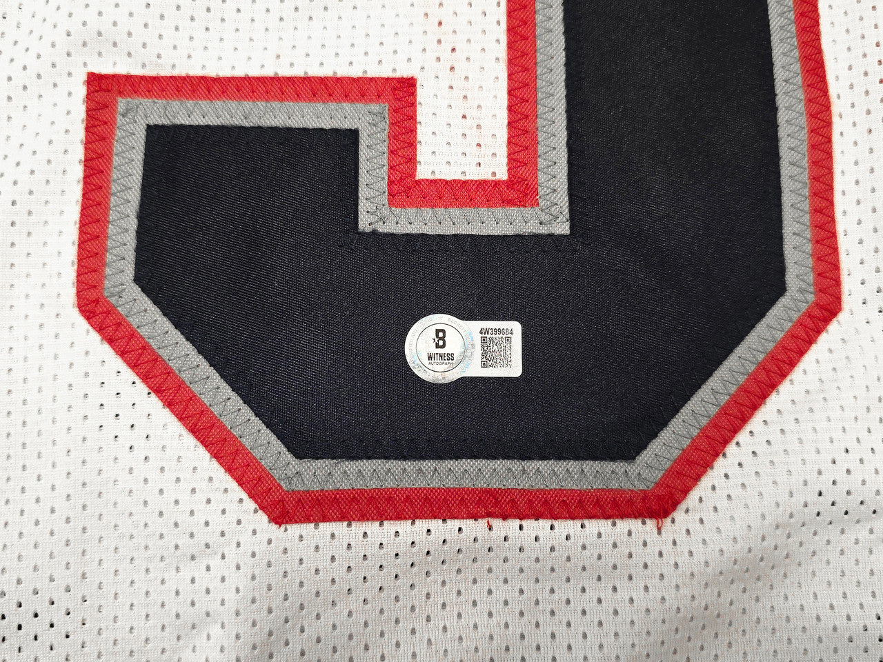 New England Patriots Milton Williams Autographed White Jersey Beckett BAS Witness Stock #261850