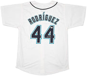 Seattle Mariners Julio Rodriguez Autographed White Jersey Beckett BAS QR Stock #261866