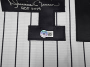 New York Yankees Mariano Rivera Autographed White Pinstripe Nike Jersey Size XL "HOF 2019" Beckett BAS QR Stock #261403