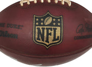 Barry Sanders Autographed Official NFL Leather Game Prepped Football Detroit Lions Beckett BAS QR Stock #260174