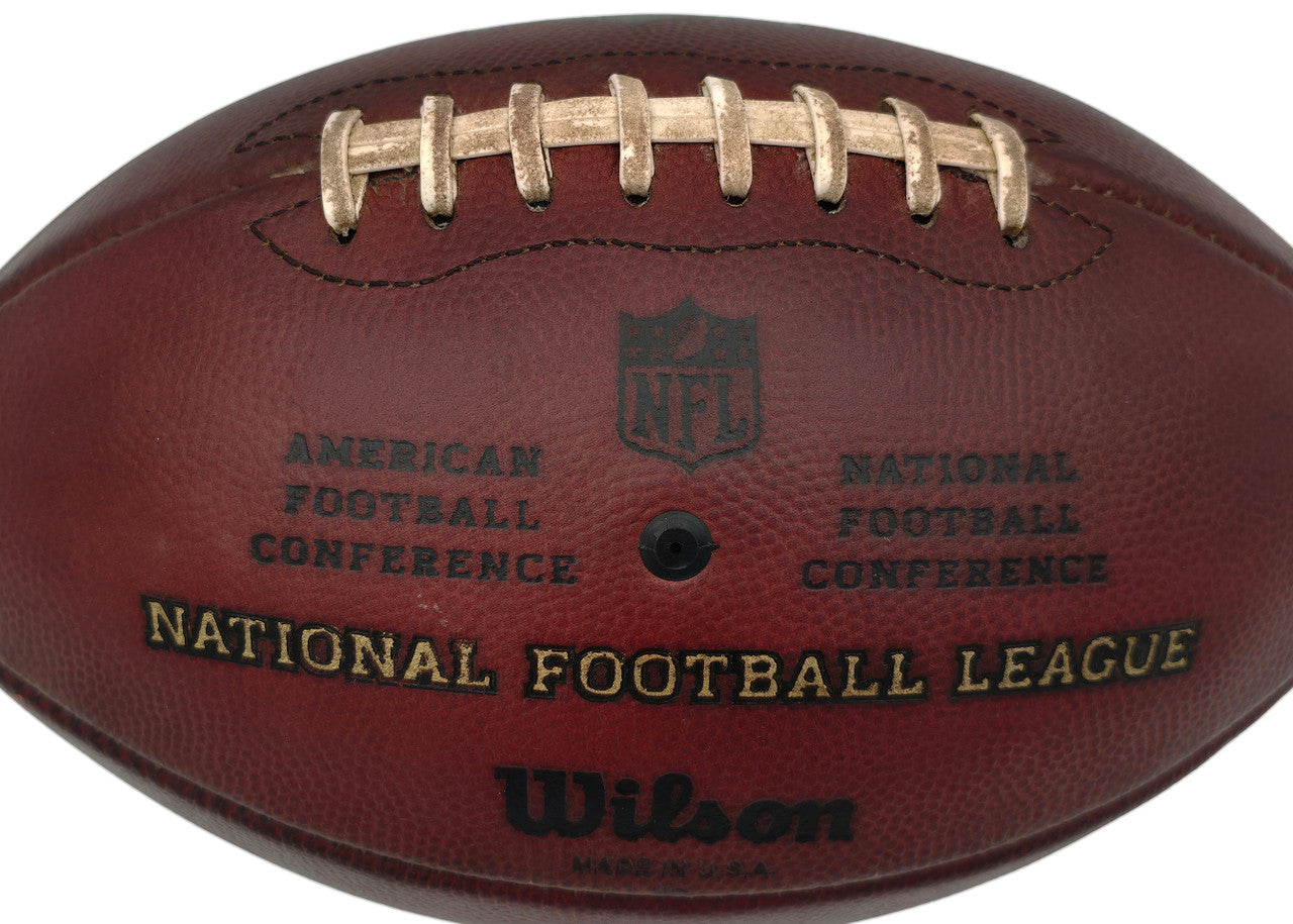 Unsigned Official NFL Leather Game Prepped Football "The Duke" Stock #261886