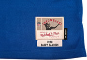 Detroit Lions Barry Sanders Autographed Blue Authentic Mitchell & Ness 1996 NFL Legacy Throwback Jersey Size 52 Beckett BAS QR Stock #260155