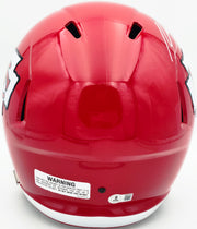 Kenneth Walker III Autographed Kansas City Chiefs Red Full Size Speed Replica Helmet Beckett BAS Witness Stock #262127
