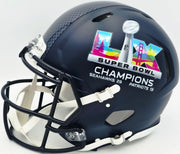 Kenneth Walker III Autographed Seattle Seahawks Blue Full Size SB LX Champions Logo Speed Authentic Helmet "SB LX MVP" Beckett BAS Witness Stock #262130