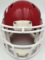 Kenneth Walker III Autographed Kansas City Chiefs Red Speed Mini Helmet Beckett BAS Witness Stock #262139