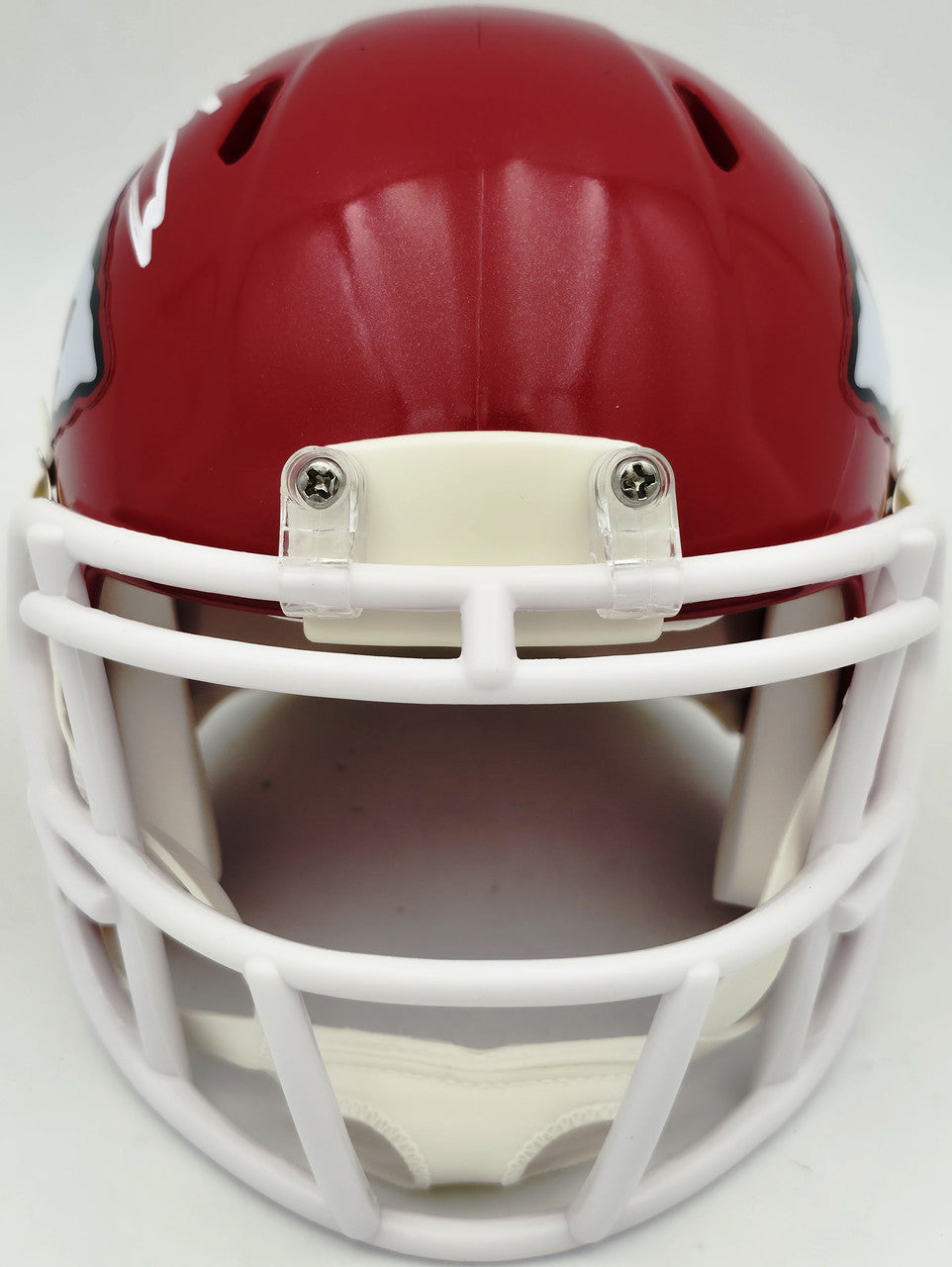 Kenneth Walker III Autographed Kansas City Chiefs Red Speed Mini Helmet Beckett BAS Witness Stock #262139