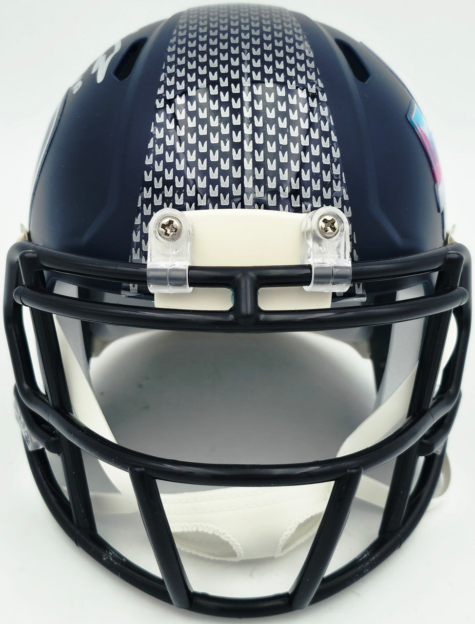 Kenneth Walker III Autographed Seattle Seahawks Blue Super Bowl LX Champions Logo Speed Mini Helmet "SB LX MVP" Beckett BAS Witness Stock #262140