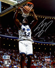 Shaquille Shaq O'Neal Autographed 8x10 Photo Orlando Magic Beckett BAS Witness Stock #262085