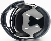 George Pickens Autographed Dallas Cowboys Silver Rave Speed Mini Helmet JSA Witness Stock #262393