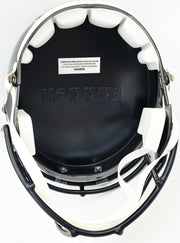 Jason Kelce Autographed Philadelphia Eagles Black 2022 Alternate On-Field Full Size Speed Replica Helmet PSA/DNA ITP Stock #262329
