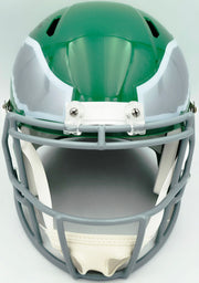Jason Kelce Autographed Philadelphia Eagles Kelly Green 2023 Alternate Full Size Speed Replica Helmet PSA/DNA ITP Stock #262328