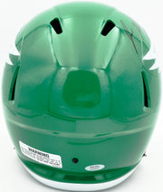 Jason Kelce Autographed Philadelphia Eagles Kelly Green 2023 Alternate Full Size Speed Replica Helmet PSA/DNA ITP Stock #262328