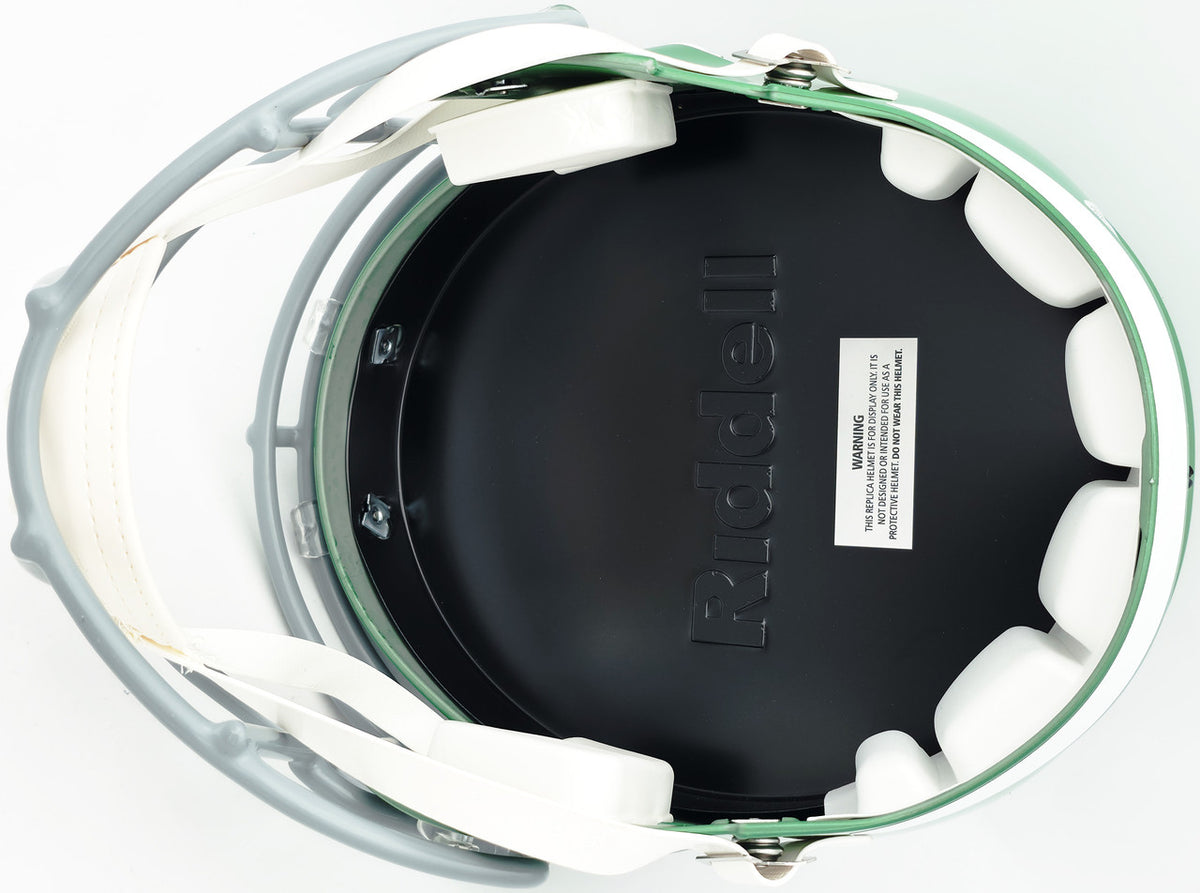 Jason Kelce Autographed Philadelphia Eagles Kelly Green 2023 Alternate Full Size Speed Replica Helmet PSA/DNA ITP Stock #262328