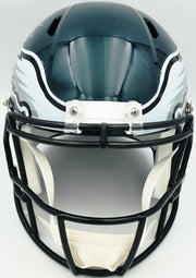 Jason Kelce Autographed Philadelphia Eagles Green Full Size Speed Replica Helmet PSA/DNA ITP Stock #262326