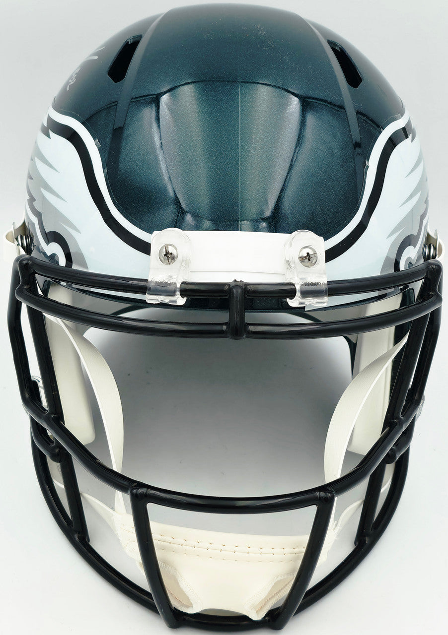 Jason Kelce Autographed Philadelphia Eagles Green Full Size Speed Replica Helmet PSA/DNA ITP Stock #262326