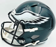 Jason Kelce Autographed Philadelphia Eagles Green Full Size Speed Replica Helmet PSA/DNA ITP Stock #262326