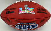 Jaxon Smith-Njigba Autographed Seattle Seahawks Official Super Bowl LX Logo Leather Football Fanatics Holo Stock #262362