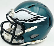 Jason Kelce Autographed Philadelphia Eagles Green Speed Mini Helmet PSA/DNA ITP Stock #262330