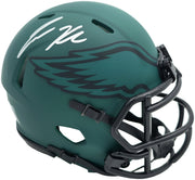 Jason Kelce Autographed Philadelphia Eagles Rave Green Speed Mini Helmet PSA/DNA ITP Stock #262331