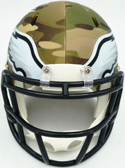 Jason Kelce Autographed Philadelphia Eagles Camo Speed Mini Helmet PSA/DNA ITP Stock #262334