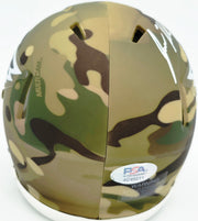 Jason Kelce Autographed Philadelphia Eagles Camo Speed Mini Helmet PSA/DNA ITP Stock #262334