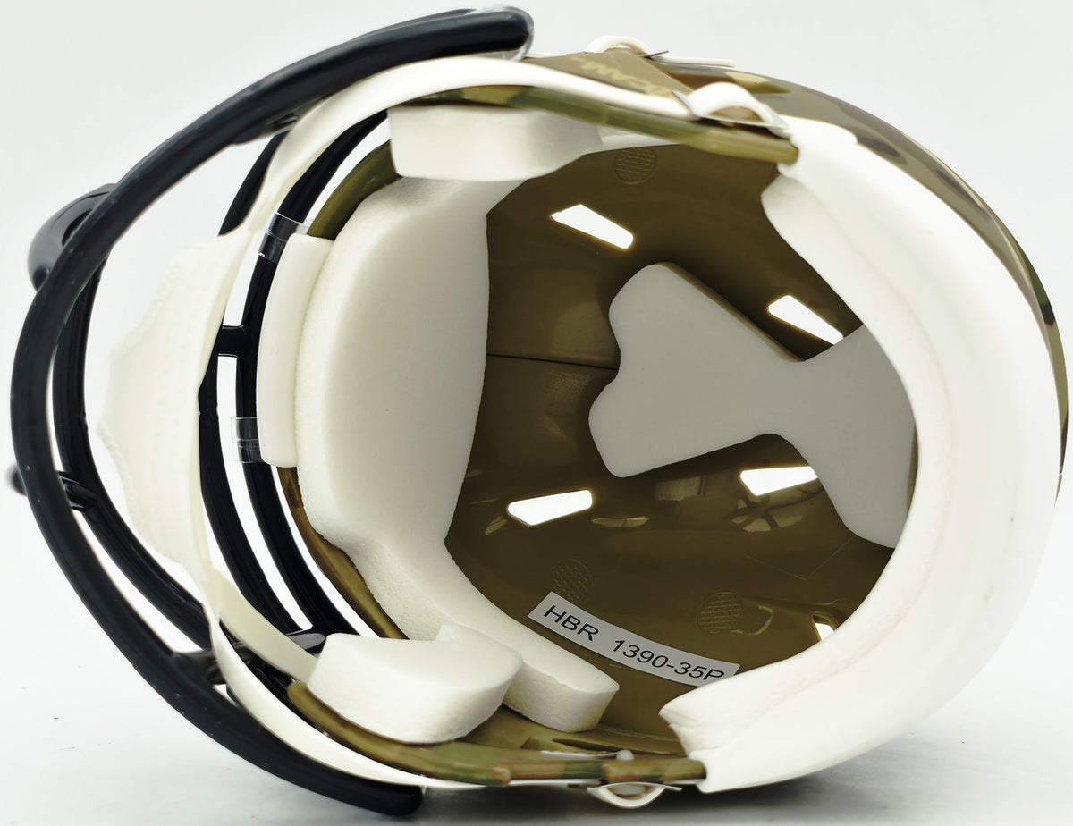 Jason Kelce Autographed Philadelphia Eagles Camo Speed Mini Helmet PSA/DNA ITP Stock #262334