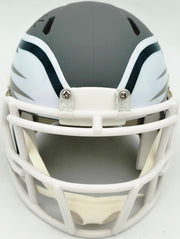 Jason Kelce Autographed Philadelphia Eagles AMP Gray Speed Mini Helmet PSA/DNA ITP Stock #262335