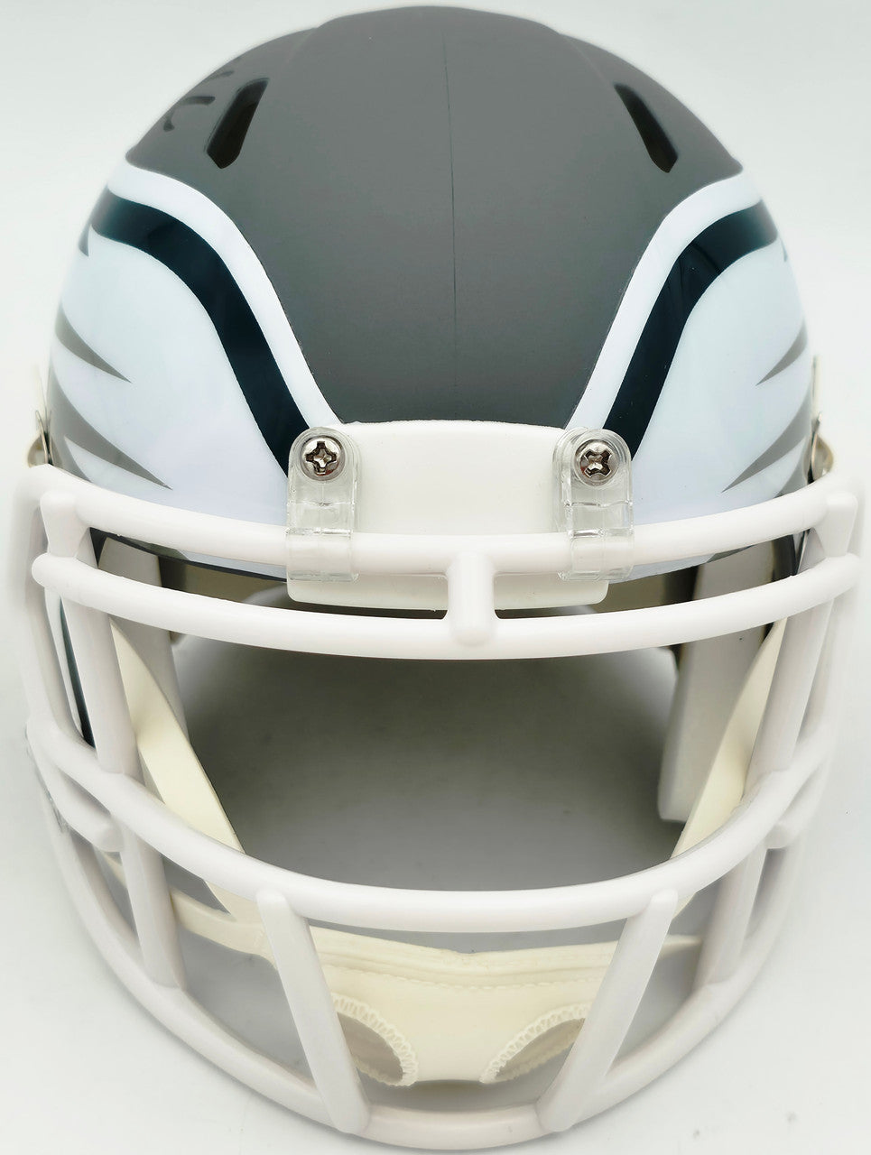 Jason Kelce Autographed Philadelphia Eagles AMP Gray Speed Mini Helmet PSA/DNA ITP Stock #262335