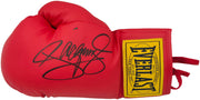 Manny Pacquiao Autographed Red Everlast Vinyl Boxing Glove LH Beckett BAS Witness Stock #262341