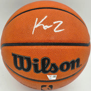 Kon Knueppel Autographed Wilson Authentic Series I/O Basketball Charlotte Hornets Fanatics Holo Stock #262373