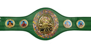 Manny Pacquiao Autographed Green WBC World Championship Boxing Belt Beckett BAS Witness Stock #262342