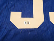 Seattle Seahawks Malcolm Smith Autographed Blue Jersey "SB LXVIII MVP" Beckett BAS Witness Stock #262117