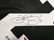 Texas A&M Aggies Johnny Manziel Autographed Black Jersey "12 HT" Beckett BAS Witness Stock #262056