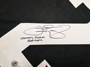 Texas A&M Aggies Johnny Manziel Autographed Black Jersey "Johnny F'cking Football" Beckett BAS Witness Stock #262053