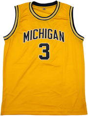 Michigan Wolverines Trey Burke Autographed Yellow Jersey PSA/DNA Stock #261451