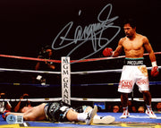 Manny Pacquiao Autographed 8x10 Photo Beckett BAS Witness Stock #262343