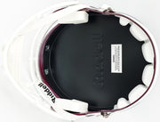 Johnny Manziel Autographed Texas A&M Aggies Maroon 2020 Full Size Speed Replica Helmet "Johnny F'cking Football" Beckett BAS Witness Stock #261980