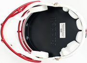 Andre Johnson Autographed Houston Texans Cream Retro Full Size Speed Replica Helmet Beckett BAS Witness Stock #262070