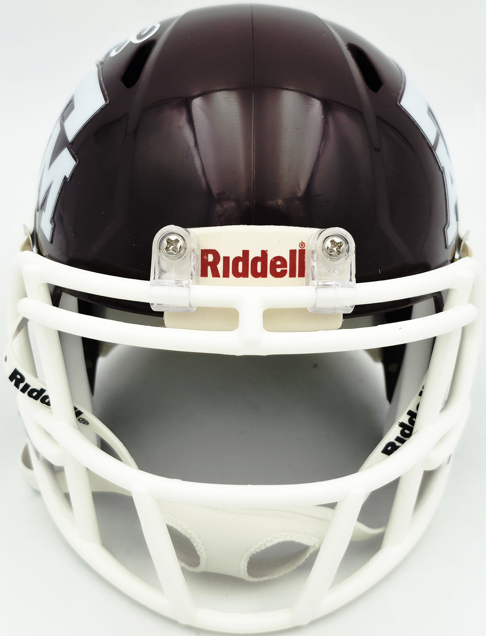 Johnny Manziel Autographed Texas A&M Aggies Maroon Speed Mini Helmet Beckett BAS Witness Stock #262060