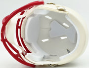 Andre Johnson Autographed Houston Texans Cream Retro Speed Mini Helmet Beckett BAS Witness Stock #262071