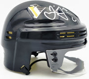 Jaromir Jagr Autographed Pittsburgh Penguins Black Mini Helmet JSA Witness Stock #262095
