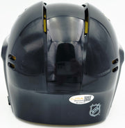 Jaromir Jagr Autographed Pittsburgh Penguins Black Mini Helmet JSA Witness Stock #262095