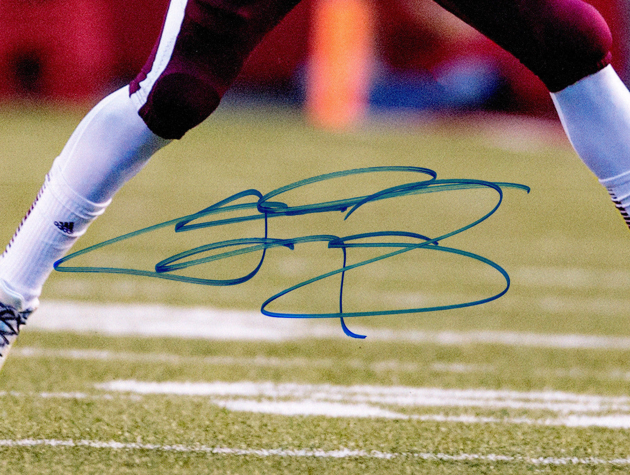 Johnny Manziel Autographed 16x20 Photo Texas A&M Aggies Beckett BAS Witness Stock #262048
