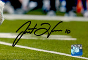 Justin Herbert Autographed 16x20 Photo Los Angeles Chargers Fanatics Holo Stock #262103