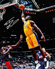 Shaquille Shaq O'Neal Autographed 16x20 Photo Los Angeles Lakers Fanatics Holo Stock #262108