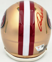 Deebo Samuel Autographed San Francisco 49ers Gold Speed Mini Helmet Fanatics Holo Stock #263019