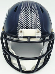 Grey Zabel Autographed Seattle Seahawks Blue Speed Mini Helmet MCS Holo Stock #263028